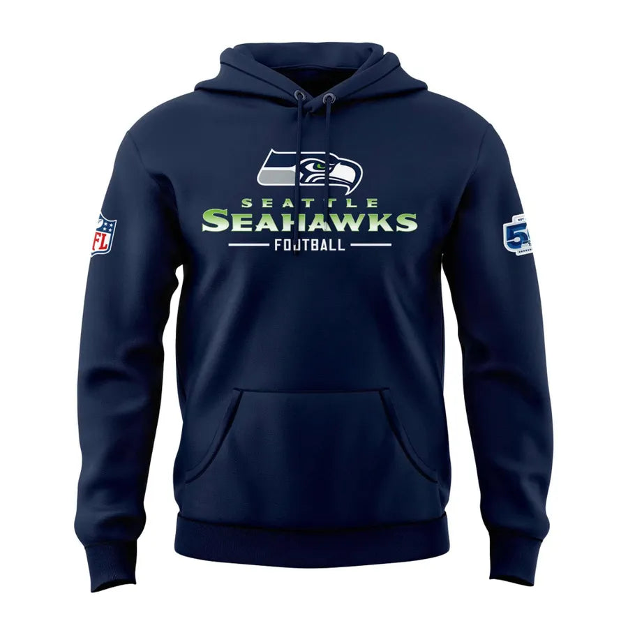 Seattle Seahawks "CLINCHED PLAYOFFS" Hoodie.