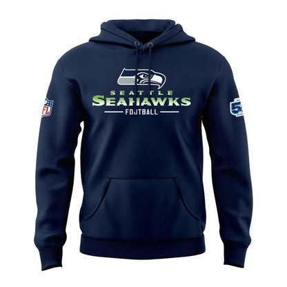 Seattle Seahawks "CLINCHED PLAYOFFS" Hoodie.