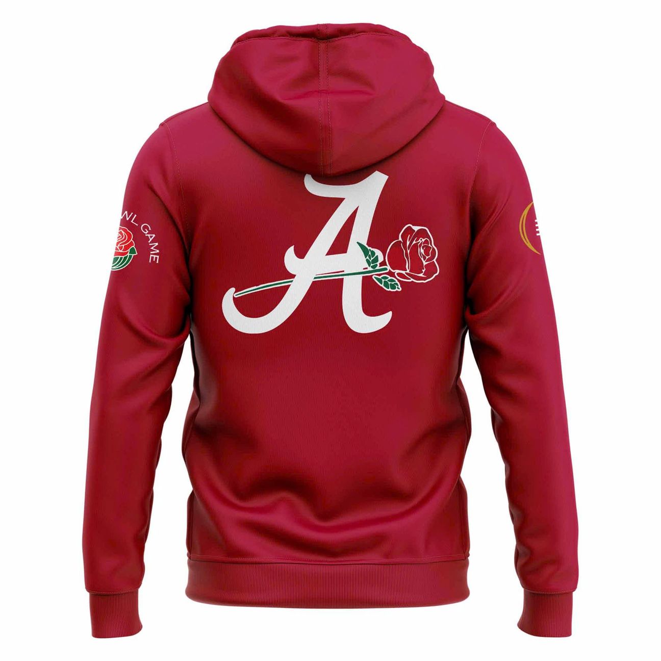 Alabama Crimson Tide 2026 Rose Bowl Game Hoodie - Red