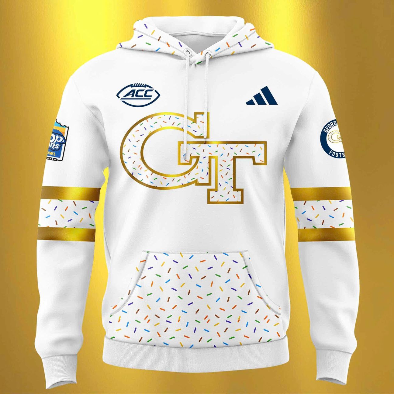 Georgia Tech Football Frosted x Sprinkled Hoodie