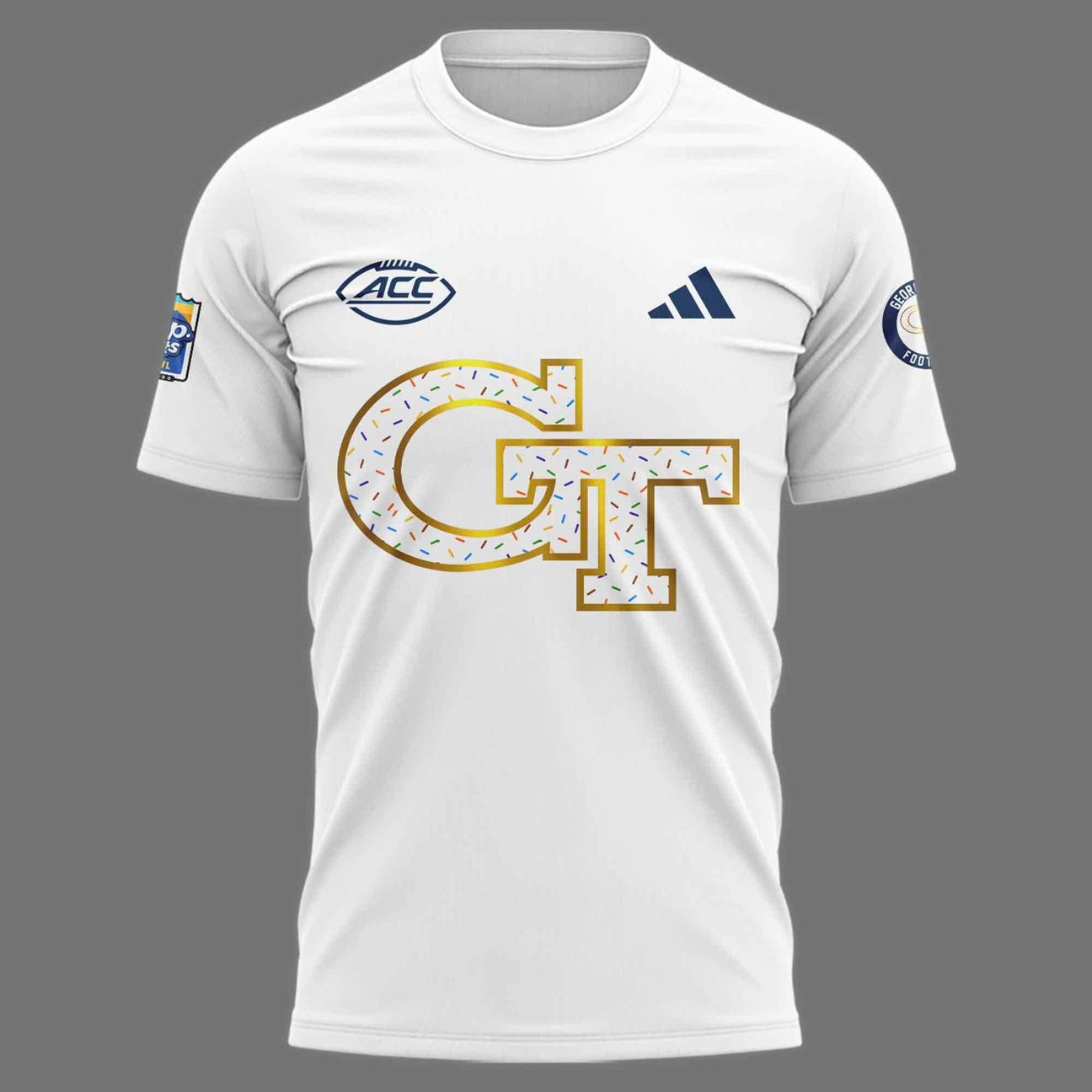 Georgia Tech Football Frosted x Sprinkled T-shirt