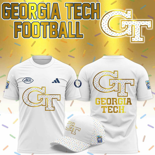 Georgia Tech Football Frosted x Sprinkled T-shirt