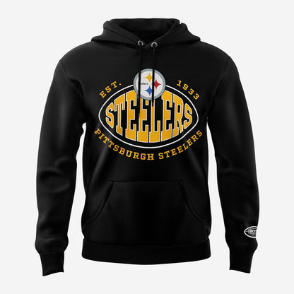 Limited Pittsburgh Steelers Establishment Classic Pullover Hoodie