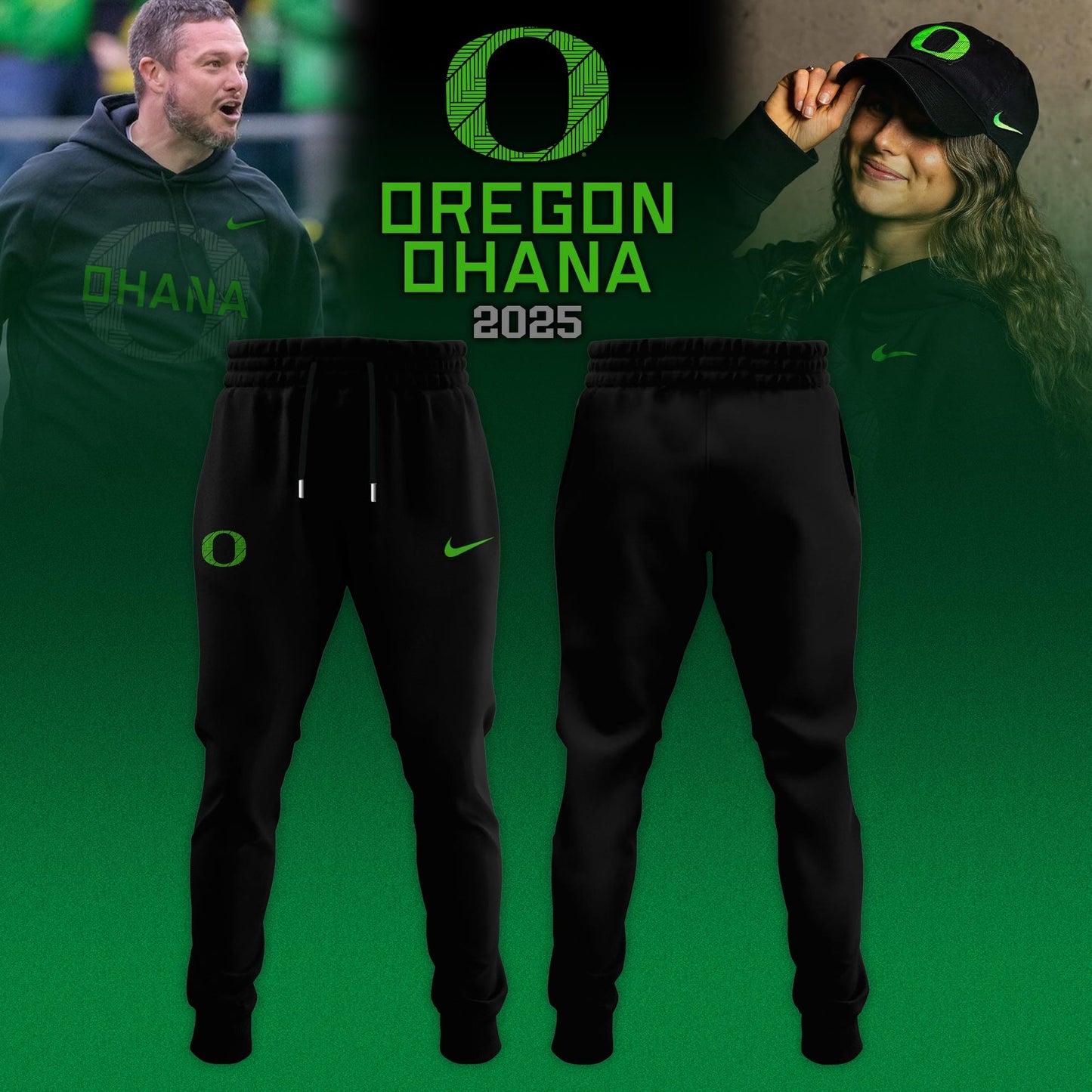 Oregon Ducks Ohana 2025 Limited Edition Custom Jersey