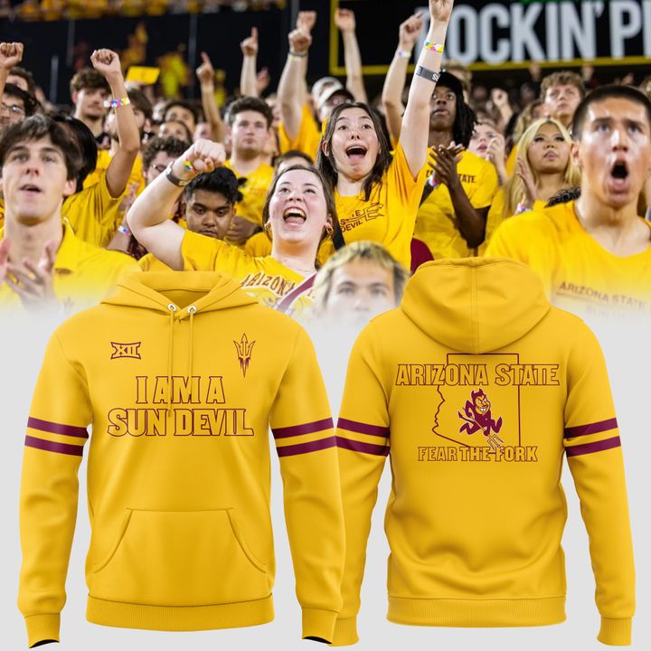 Sun Devil Football New 2025 hoodie for fans