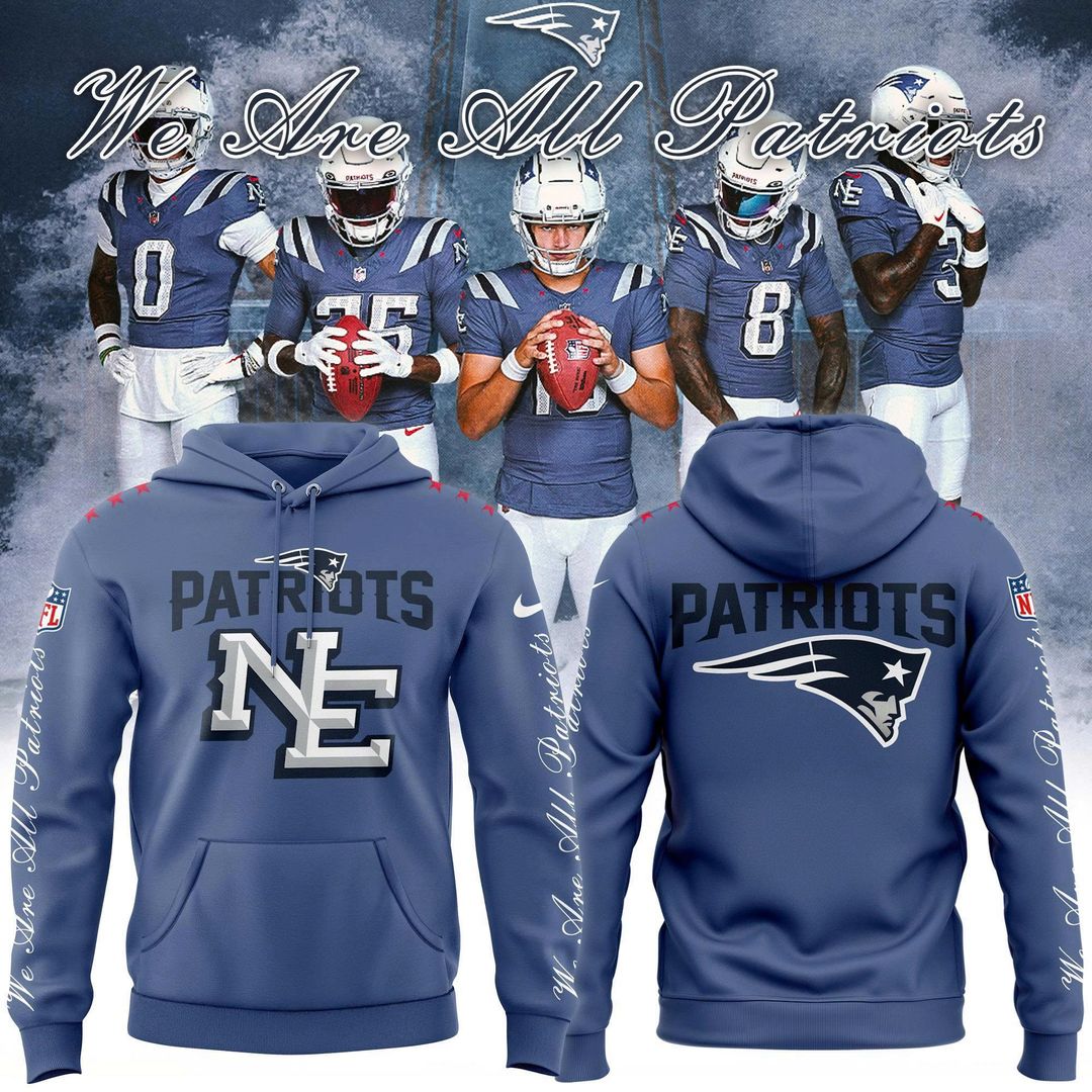 NE Patriots 2025 NFL Rivalries Nor’Easter Hoodie