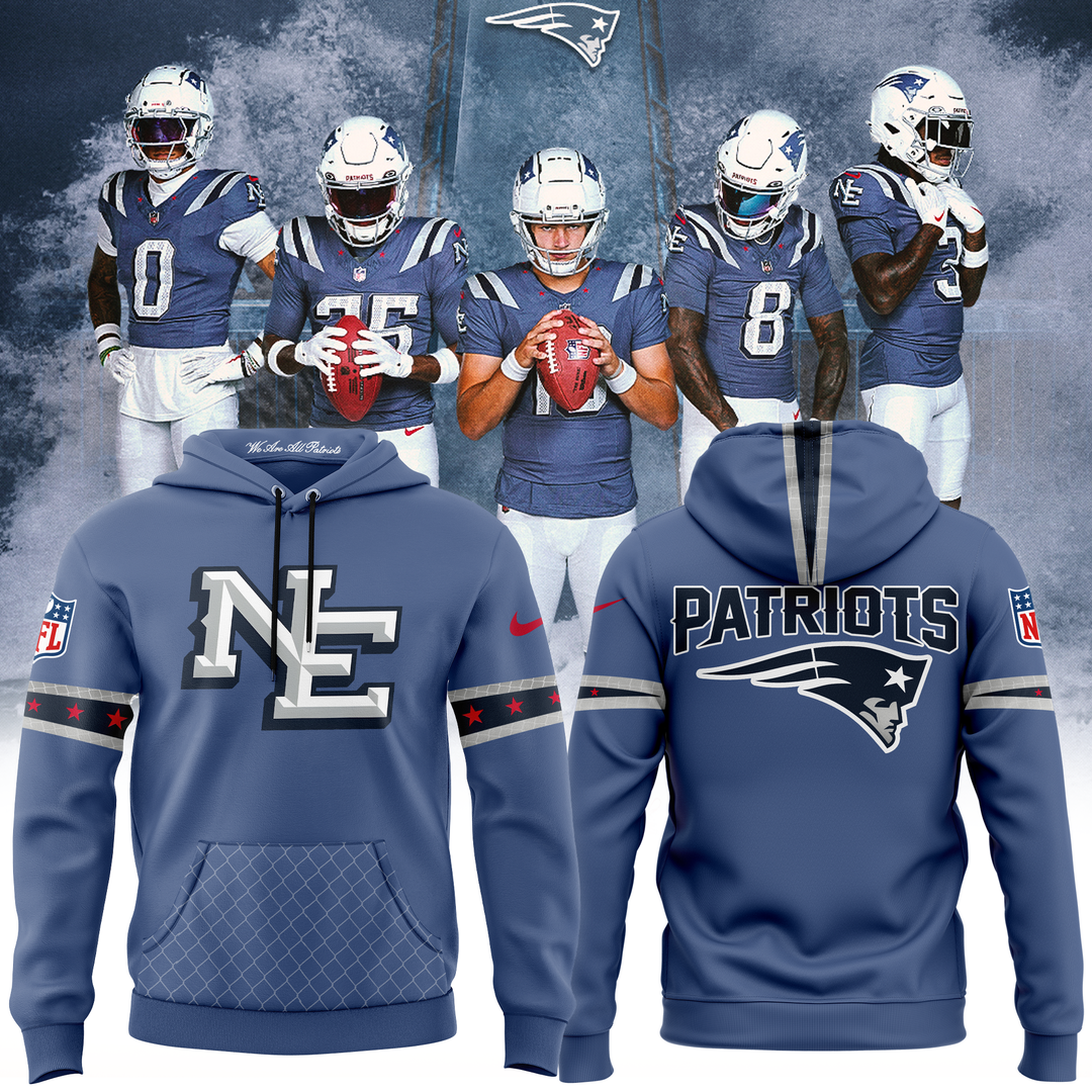 NE Patriots 2025 NFL Rivalries Nor’Easter Hoodie