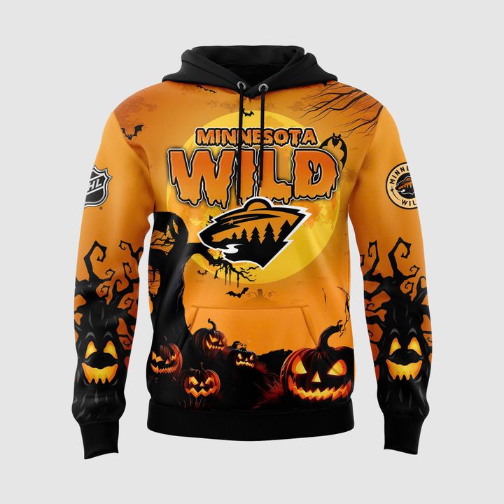 Limited Editions Minnesota Wild '' Happy Halloween '' Hoodie 2025