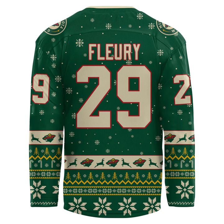 Minnesota Wild 2025 Christmas Jersey - Custom