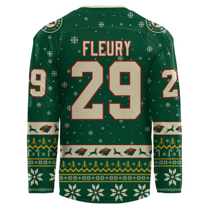 Minnesota Wild 2025 Christmas Jersey - Custom