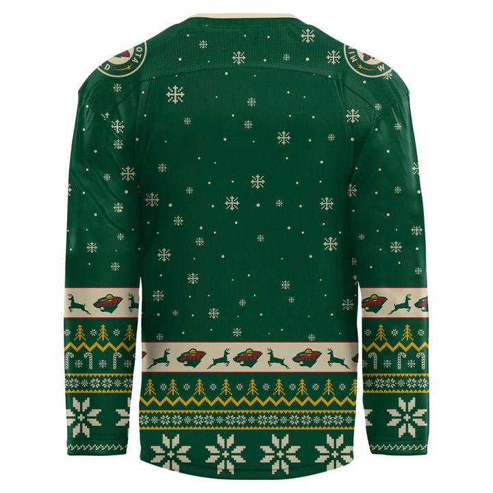 Minnesota Wild 2025 Christmas Jersey