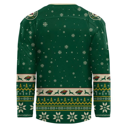 Minnesota Wild 2025 Christmas Jersey
