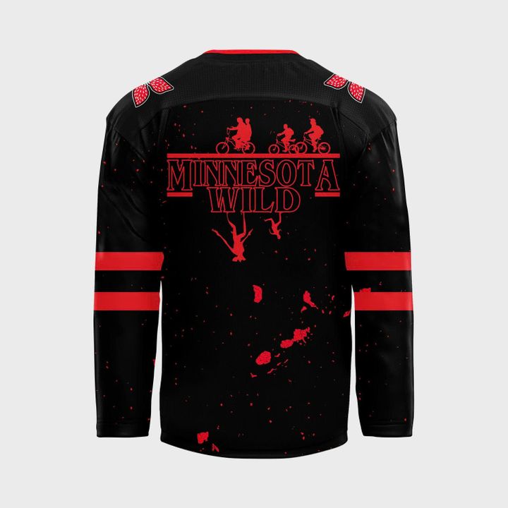 Minnesota Wild 2025 Stranger Things Special Jersey