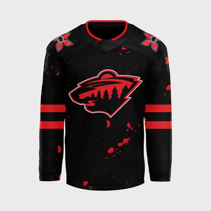 Minnesota Wild 2025 Stranger Things Special Jersey