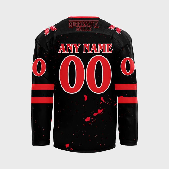 Minnesota Wild 2025 Stranger Things Special Jersey - Custom
