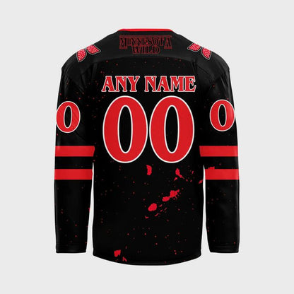 Minnesota Wild 2025 Stranger Things Special Jersey - Custom