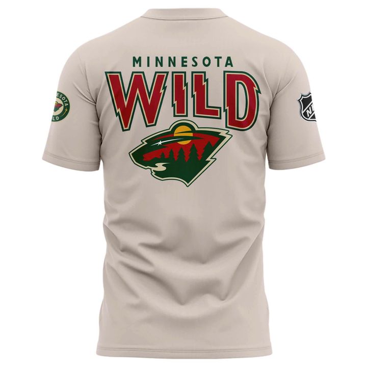 Minnesota Wild "The Wall Of ST. Paul" Special Creem T-shirt