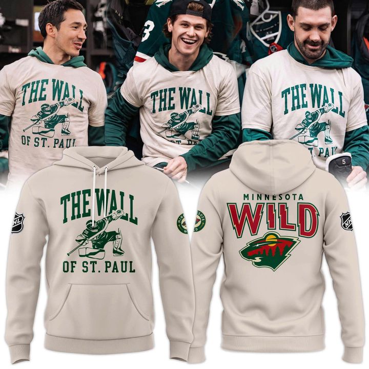 Minnesota Wild "The Wall Of ST. Paul" Special Creem Hoodie