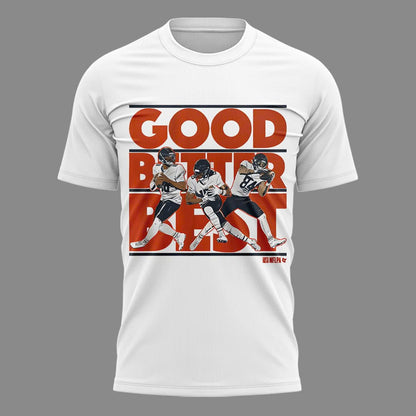 Chicago Bears GOOD. BETTER. BEST T-shirt - White