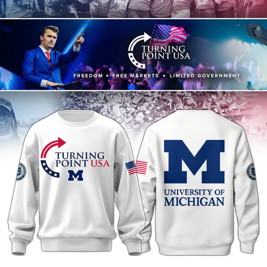 2025 Michigan x Turning Point USA Sweatshirt