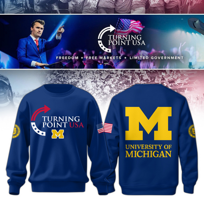 2025 Michigan x Turning Point USA Sweatshirt