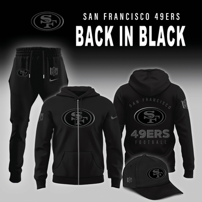 San Francisco 49ers 2025 Back In Black Limited Edition Shirt