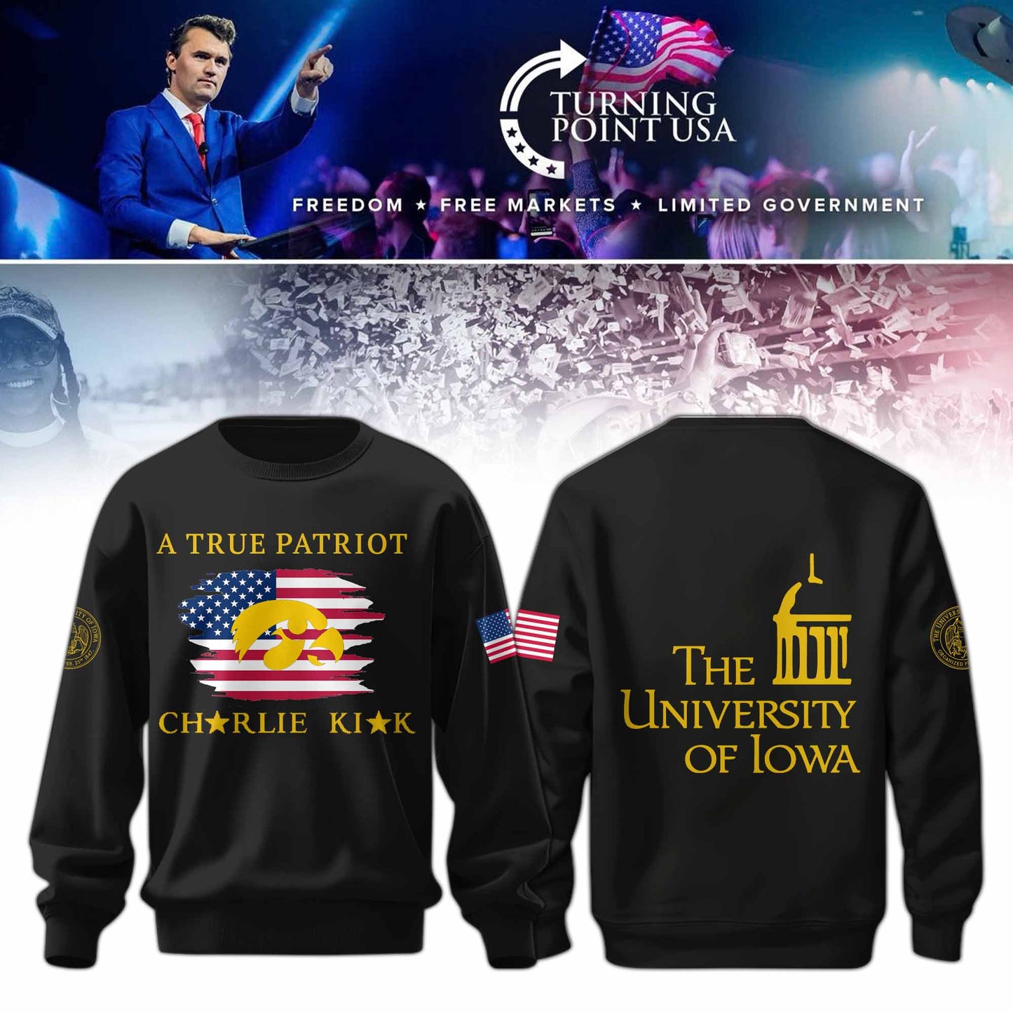 Iowa Campus   Freedom Sweatshirt