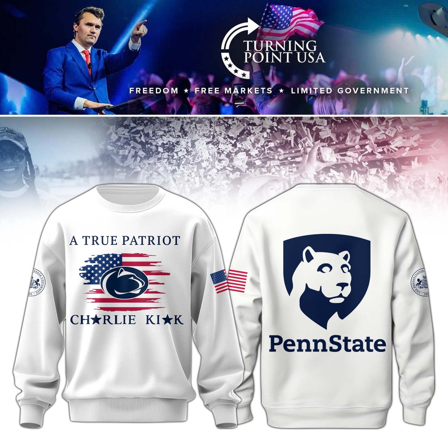 Penn State Campus Freedom Sweatshirt