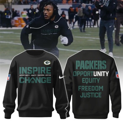 Green Bay Packers Inspire Change Limited Editions Sweatshirt 2025