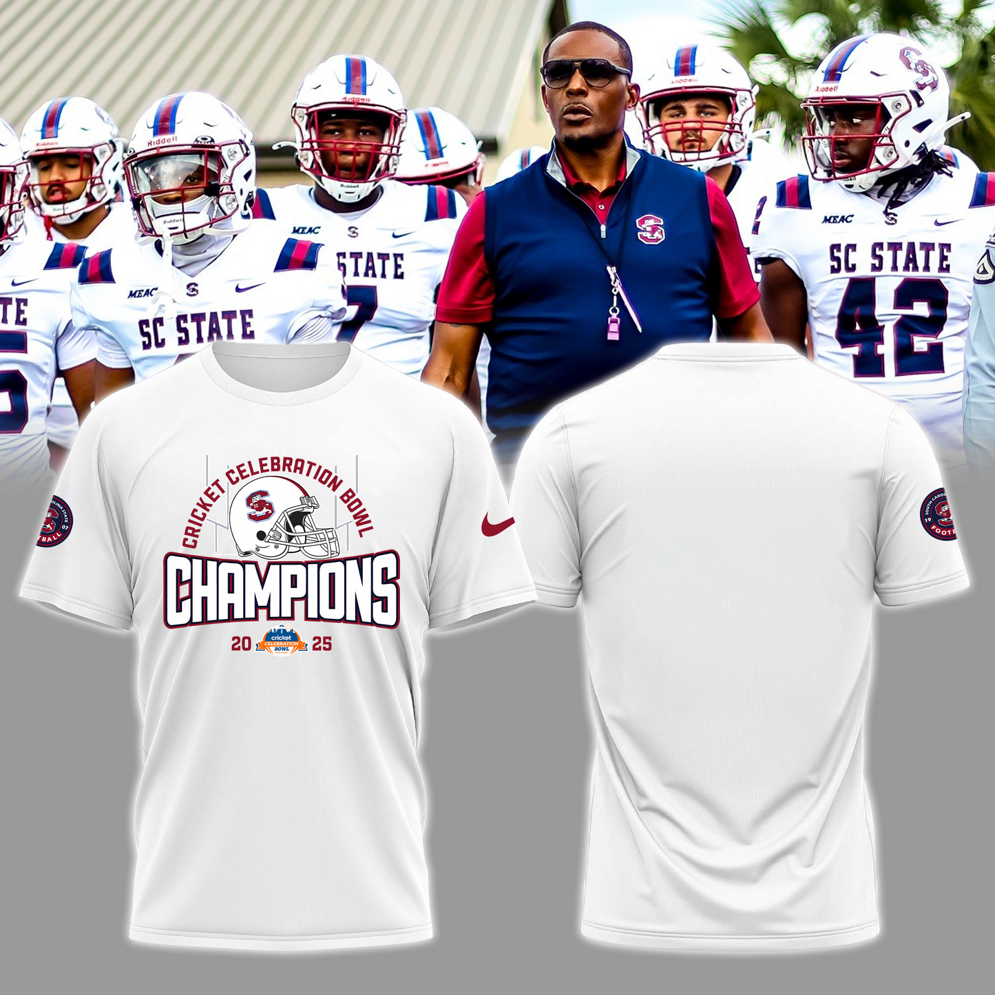 South Carolina State Bulldogs - WE ARE CHAMPION 2025