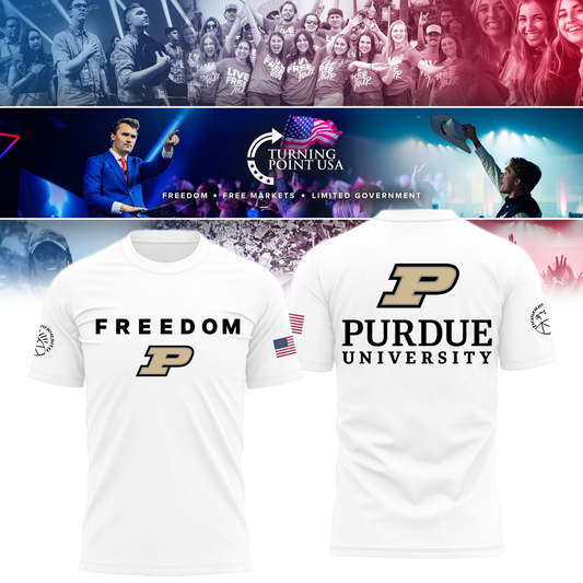 Purdue University x Turning Point USA T-Shirt