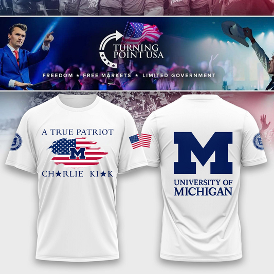 2025 Michigan x Turning Point USA T-Shirt