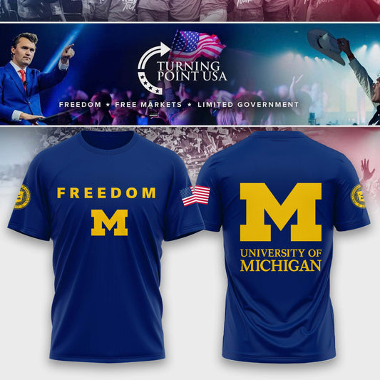 2025 Michigan x Turning Point USA T-Shirt