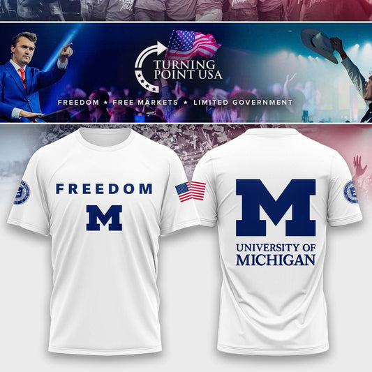 2025 Michigan x Turning Point USA T-Shirt