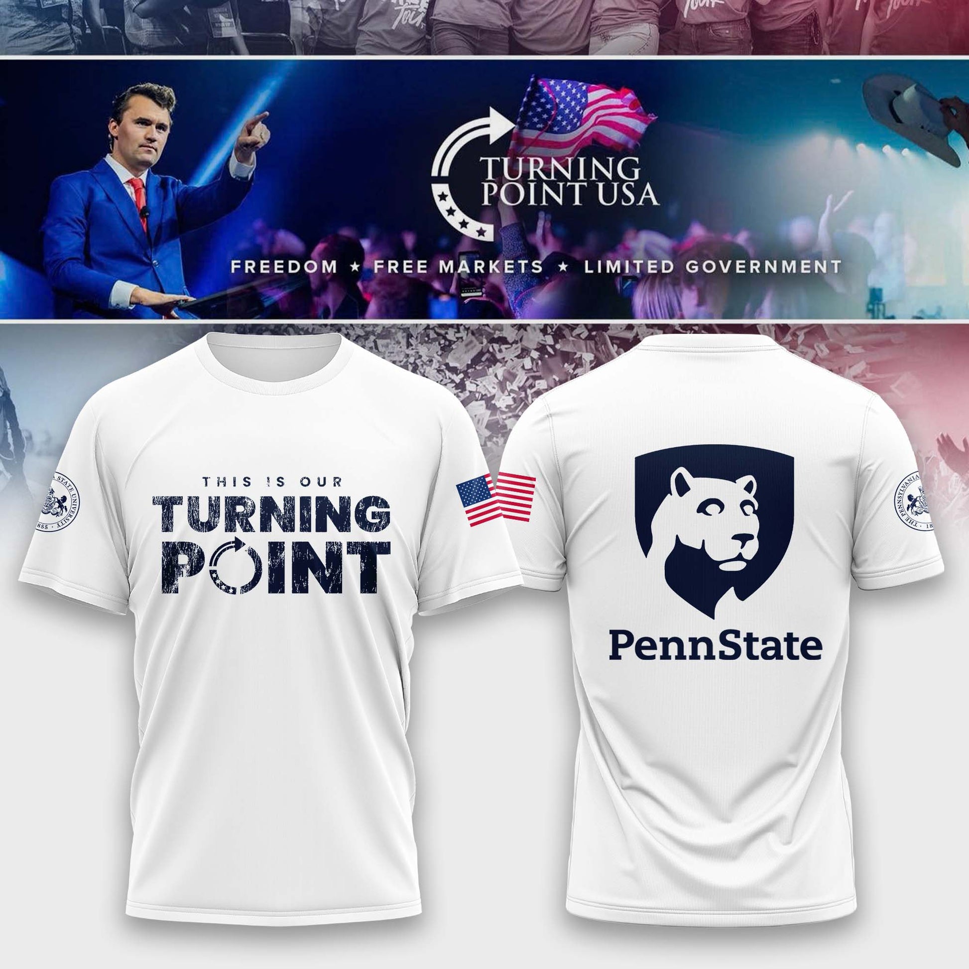 .    Penn State Campus Freedom Tshirt