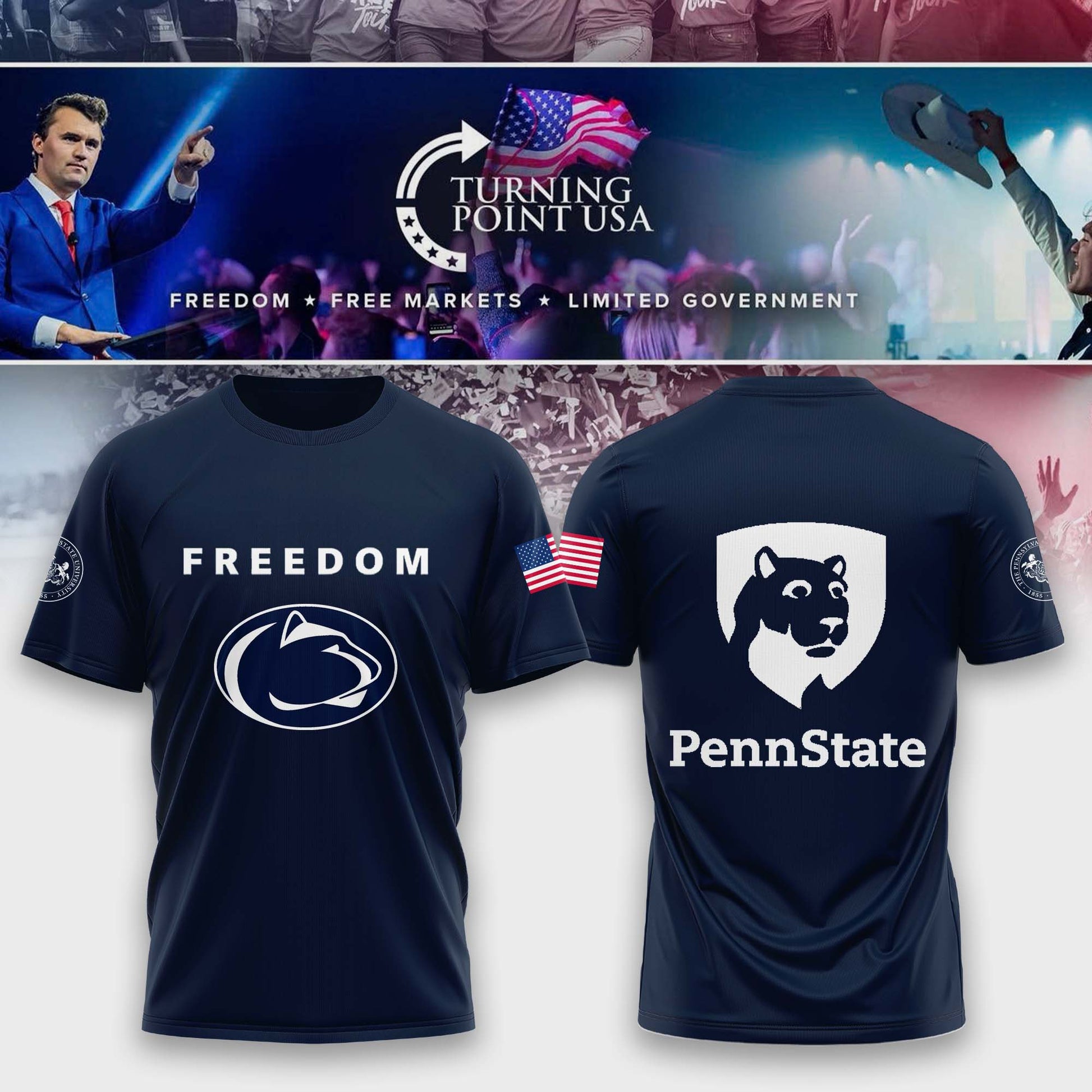 .      Penn  State Campus Freedom Tshirt