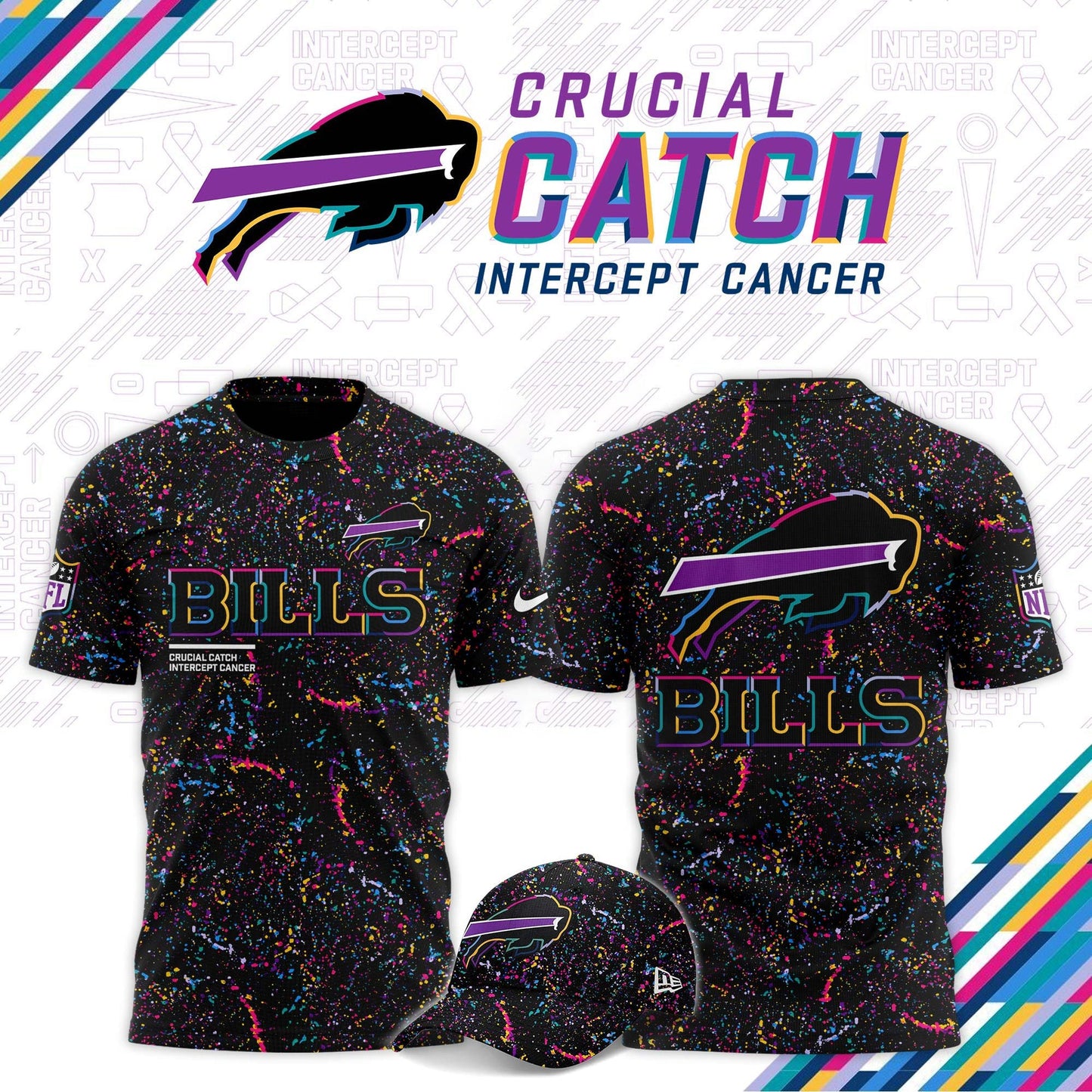 Buffalo Bills Crucial Catch 2025 Limited T-Shirt