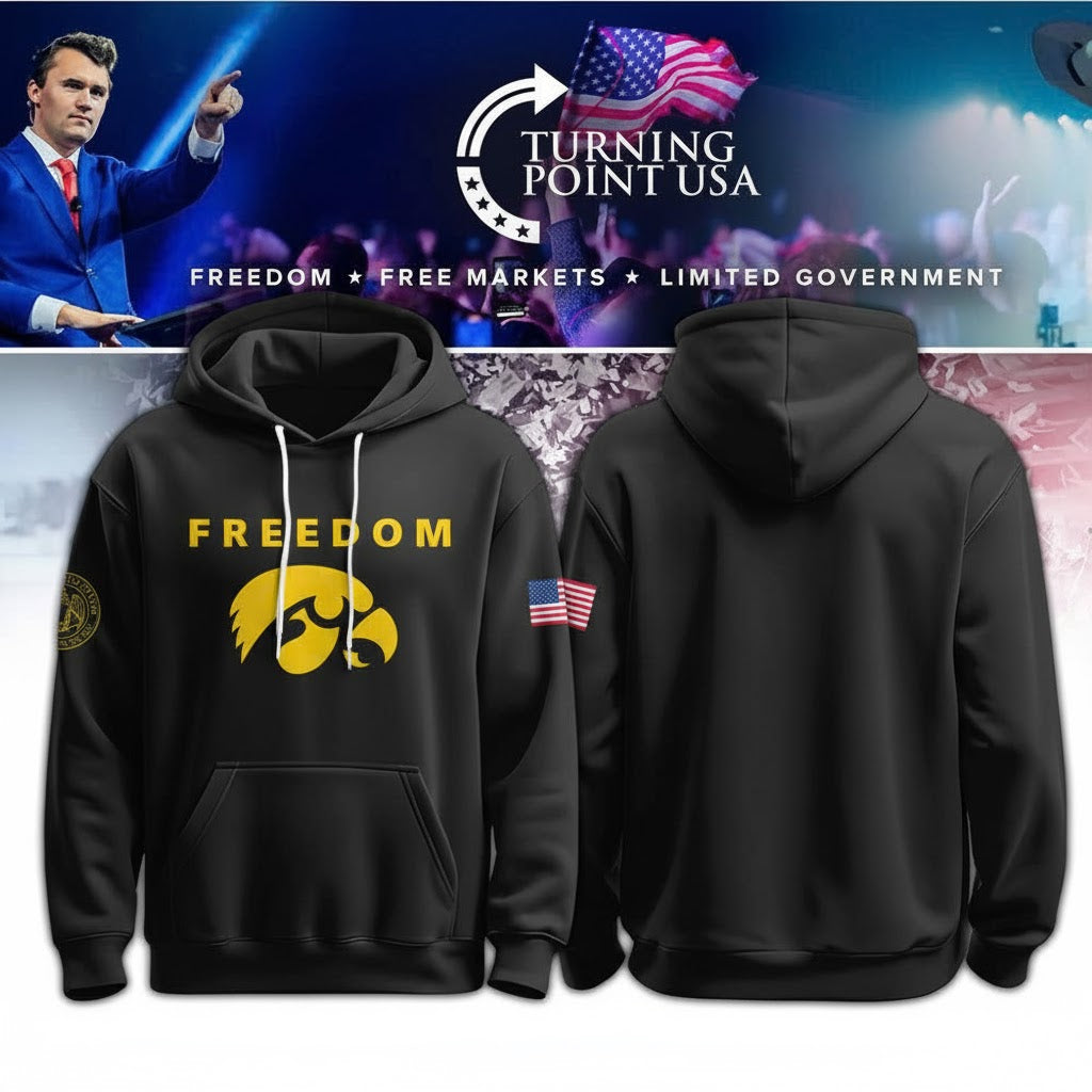 .      Iowa   Campus  Freedom Hoodie