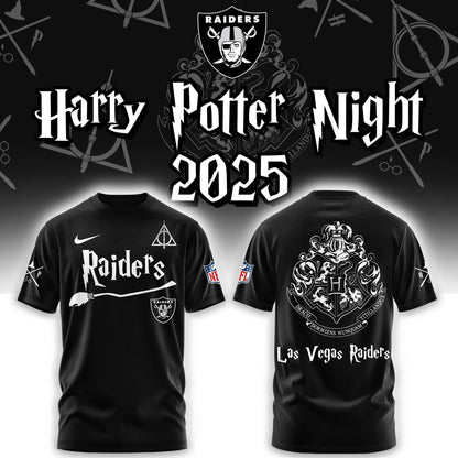 Las Vegas Raiders Harry Potter Combo T-Shirt