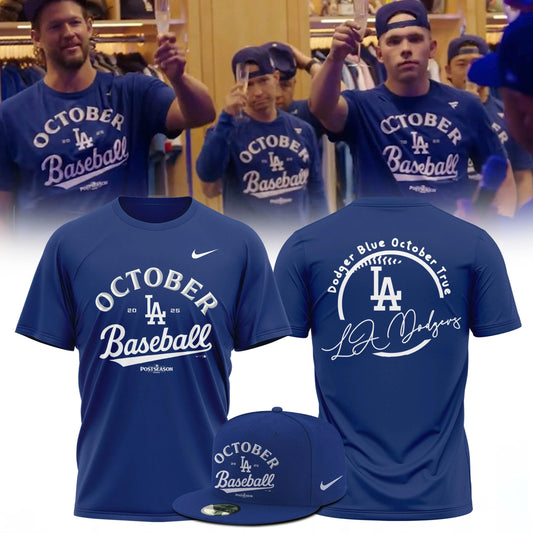 _ Los Angeles Dodgers 2025 Postseason Authentic Collection T-shirt