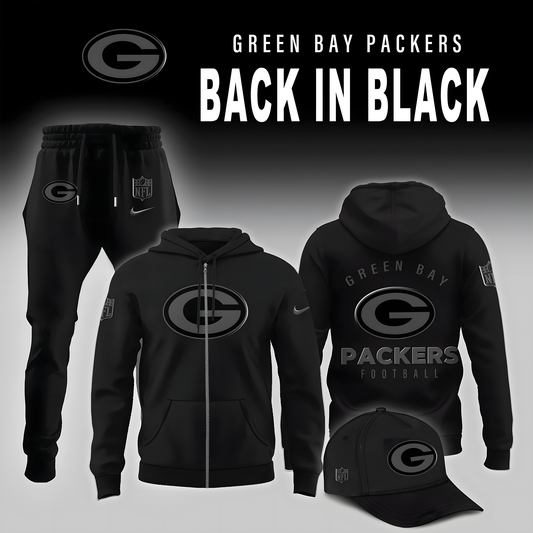 Green Bay Packers 2026 Back In Black Limited Edition Shirt